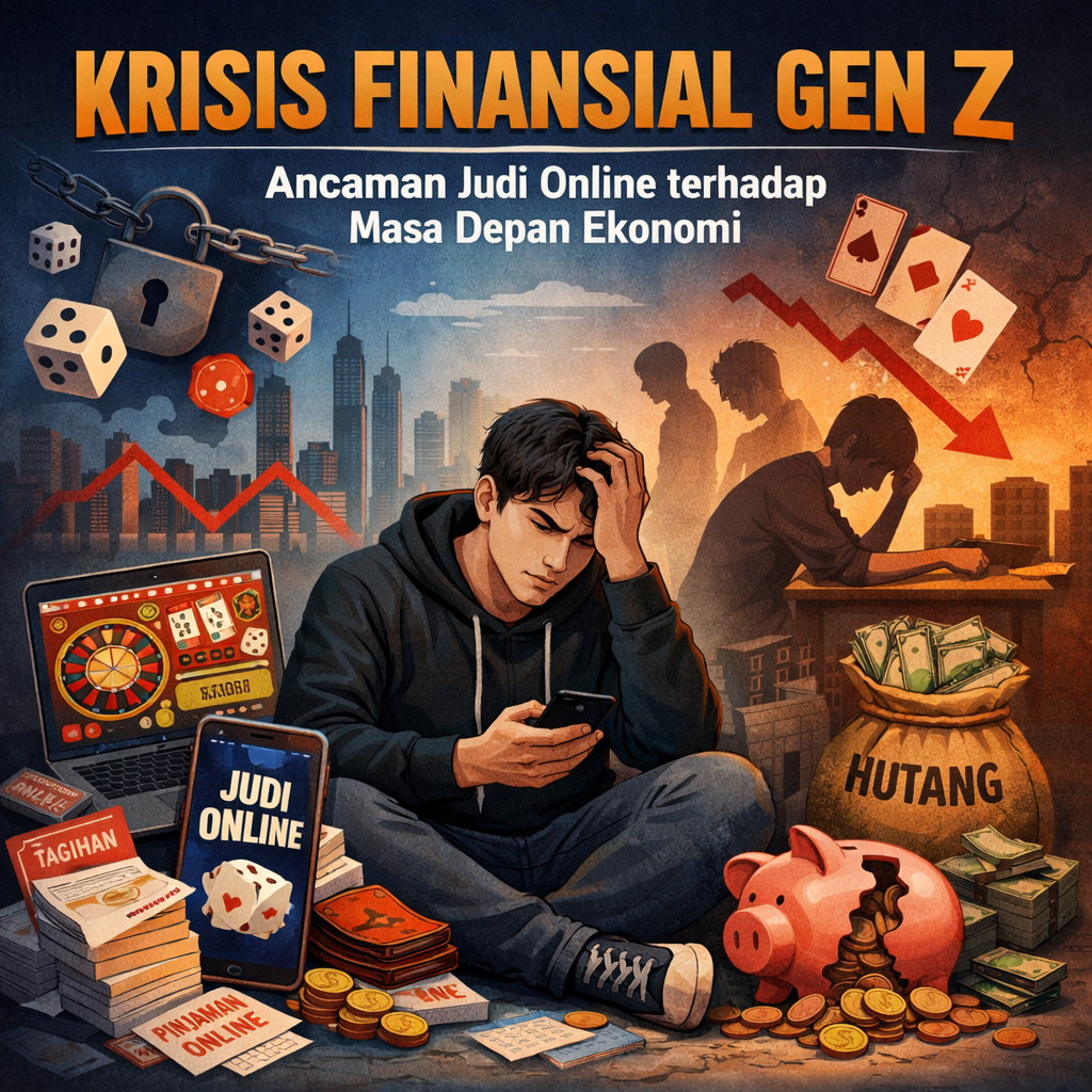 Krisis Finansial Gen Z: Ancaman Judi Online terhadap Masa Depan Ekonomi.